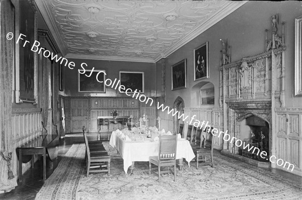 ADARE MANOR  DINING ROOM